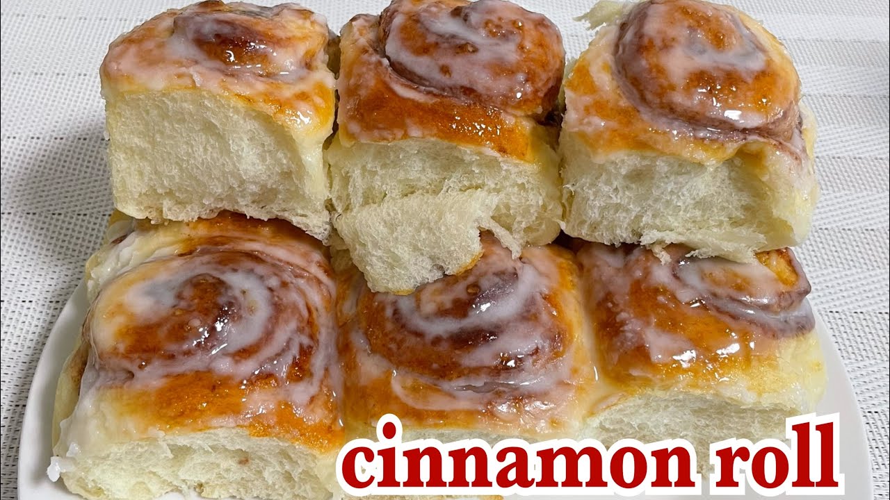 こね時間3分❤️しっとりふわふわシナモンロールちぎりパン【元パン屋