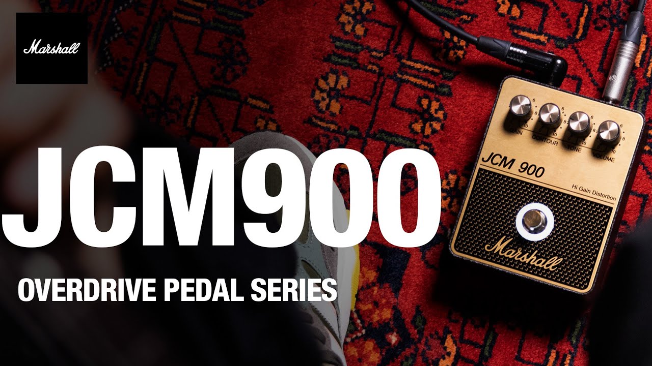 JCM900 Pedal Official Demonstration | Overdrive Pedals | Marshall