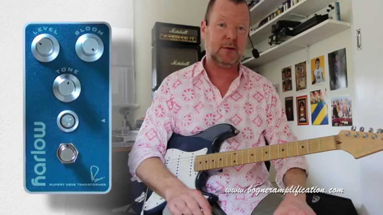 Bogner Harlow - Neve カスタムトランスを使用して作られるブースター