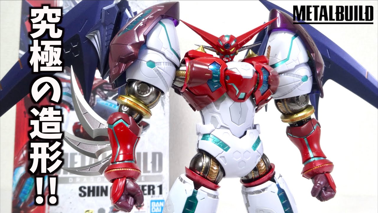 METAL BUILD DRAGON SCALE】SHIN GETTER 1 wotafa's review - YouTube