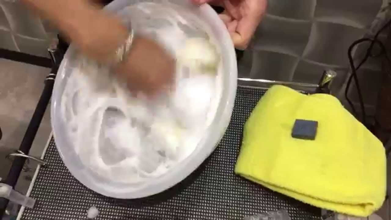 IPSコスメティクス洗顔のモコモコ泡の作り方 - YouTube