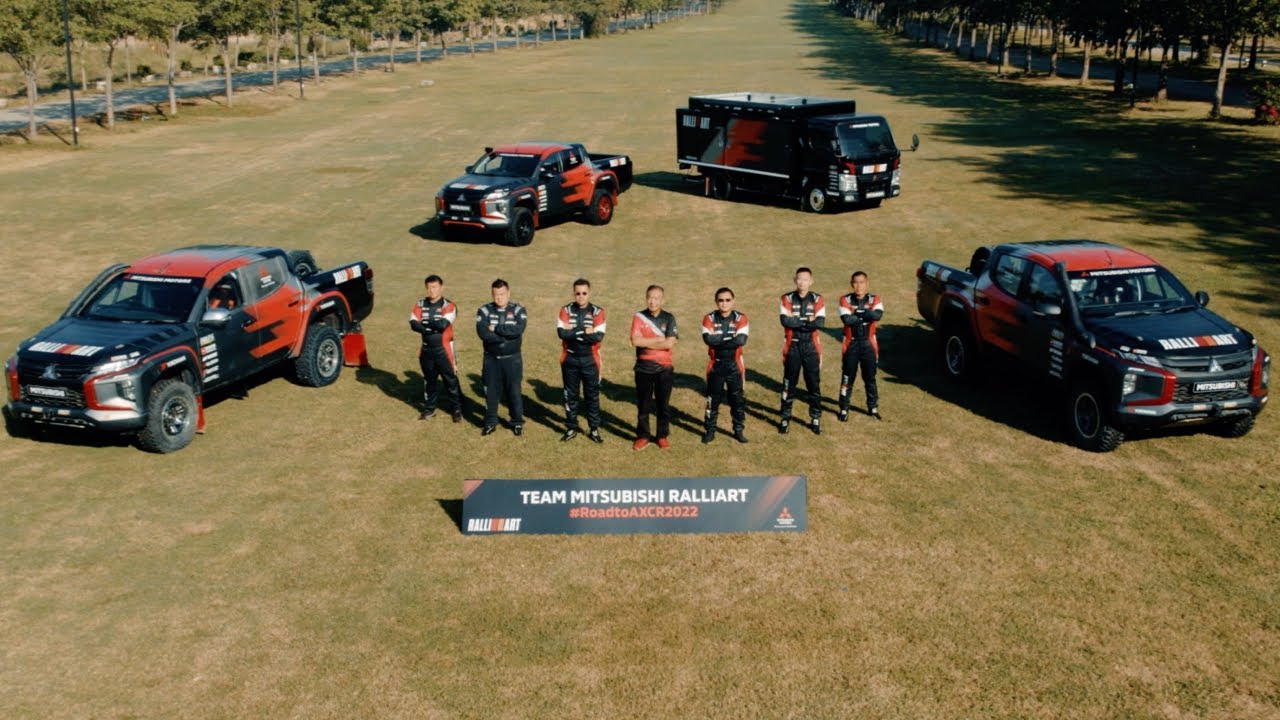 チーム三菱ラリーアート、アジアクロスカントリーラリー2022の参戦体制