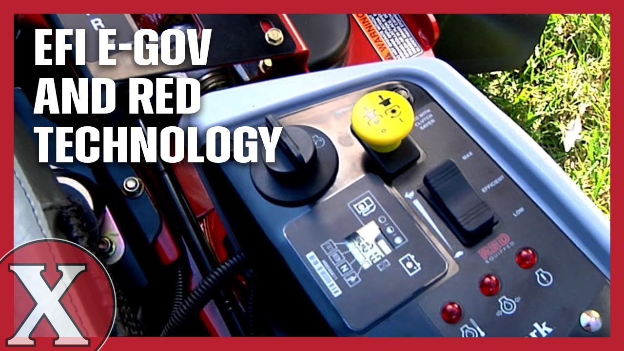 Exmark Lazer Z With EFI E-Gov and RED Technology (1st Generation