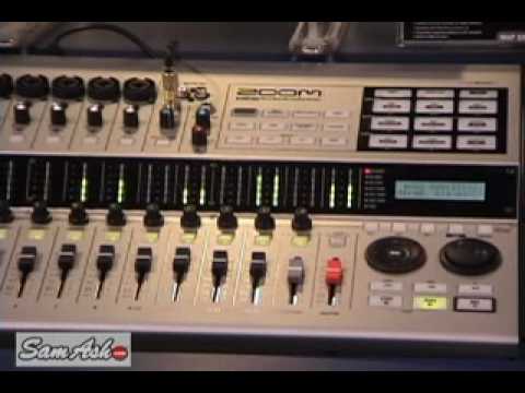 Zoom HD16CD Digital Multitrack Studio - YouTube