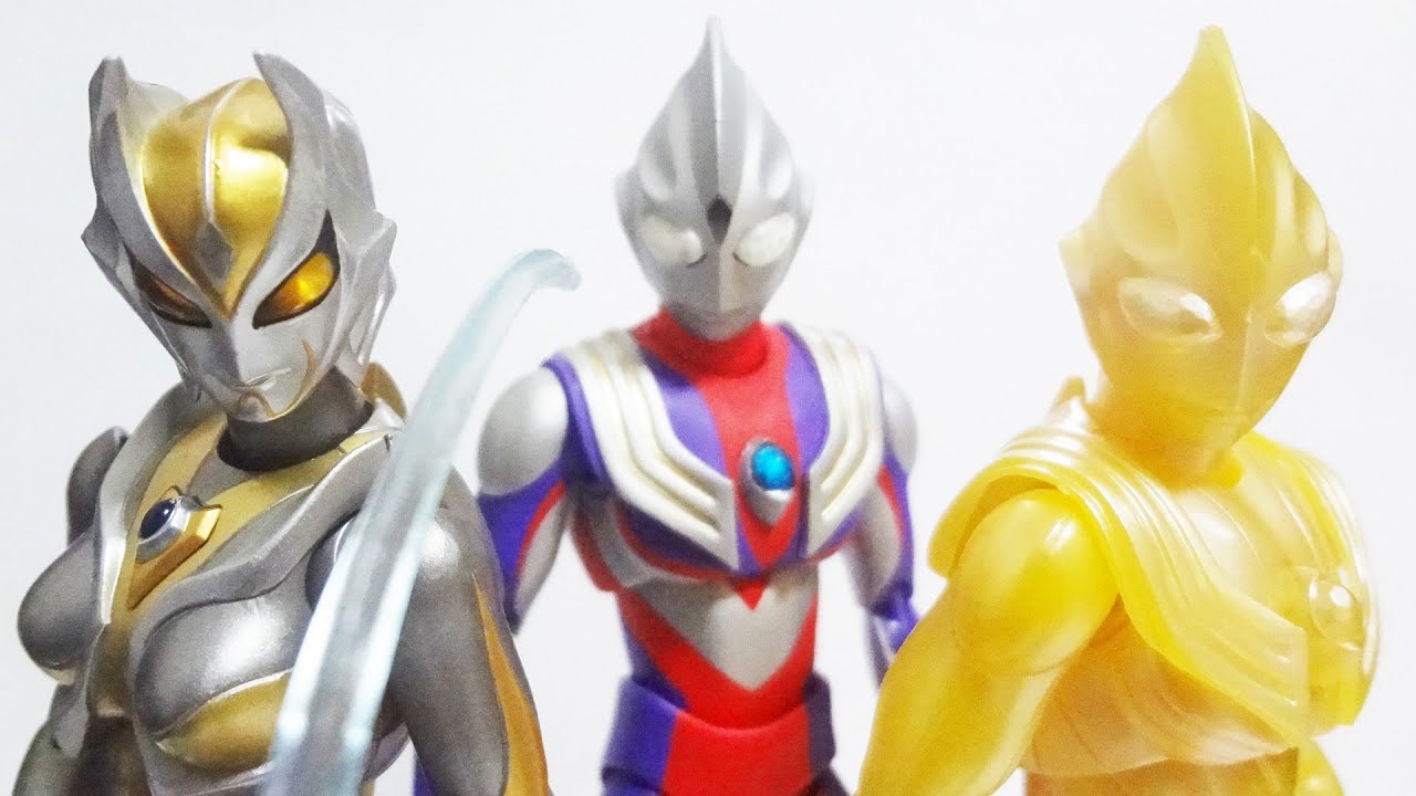 ULTRA-ACT グリッターティガ&カミーラセット Glitter Tiga & Camearra