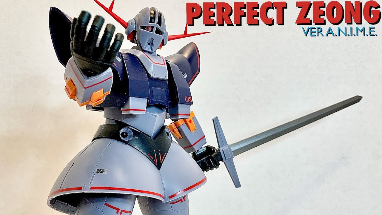 Robot Spirits MSN-02 Perfect Zeong (ver. ANIME) Review - YouTube