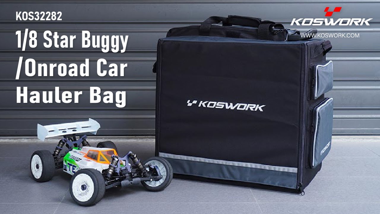 Koswork 1/8 Star Buggy/Onroad Car Hauler Bag KOS32282 Assembly