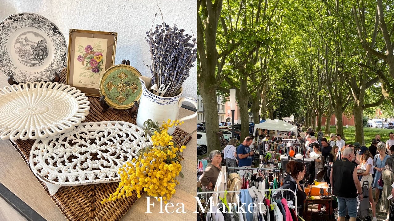 スイス ジュネーブ 蚤の市-Vide Grenierでフランス アンティークと購入