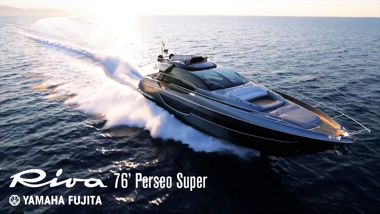 新艇 RIVA 76' PERSEO SUPER 新艇予約受付中!!| SSC Boat Store|ヤマハ