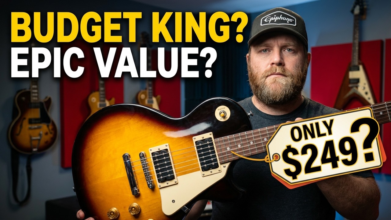 Epiphone Les Paul 100 – An Incredible Guitar For Only $249 #guitar