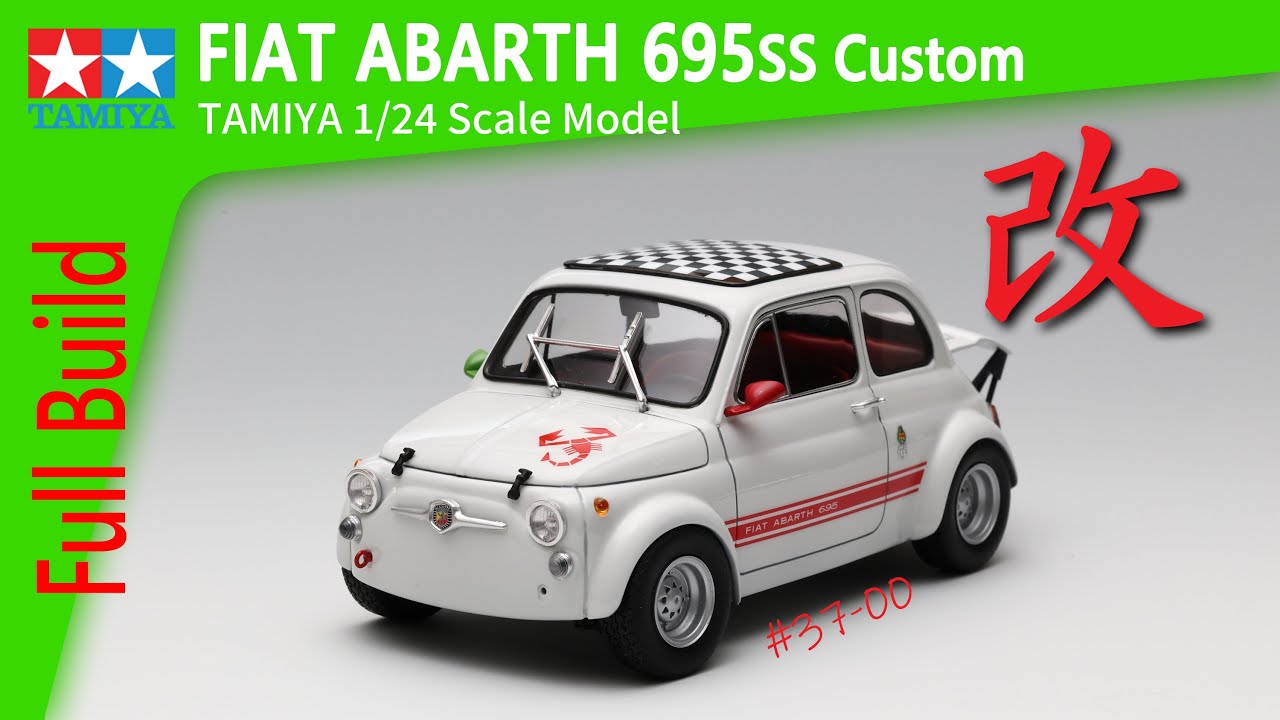 Car Model] Building Tamiya Fiat Abarth 695 SS: 1/24 Scale Model