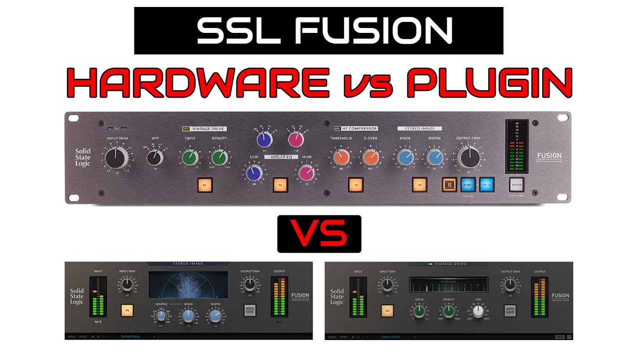 Solid State Logic『SSL Fusion HF Compressor』高音域に魔法をかける
