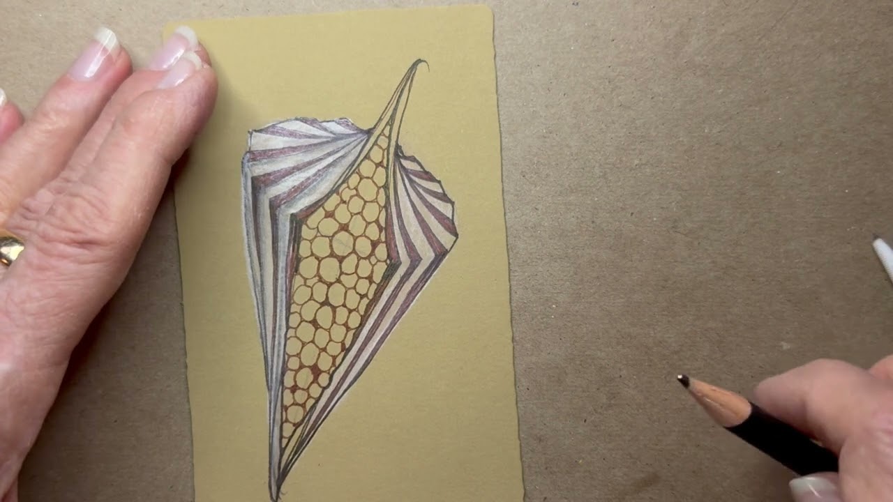 Zentangle Project Pack No. 28: Day 5 - YouTube