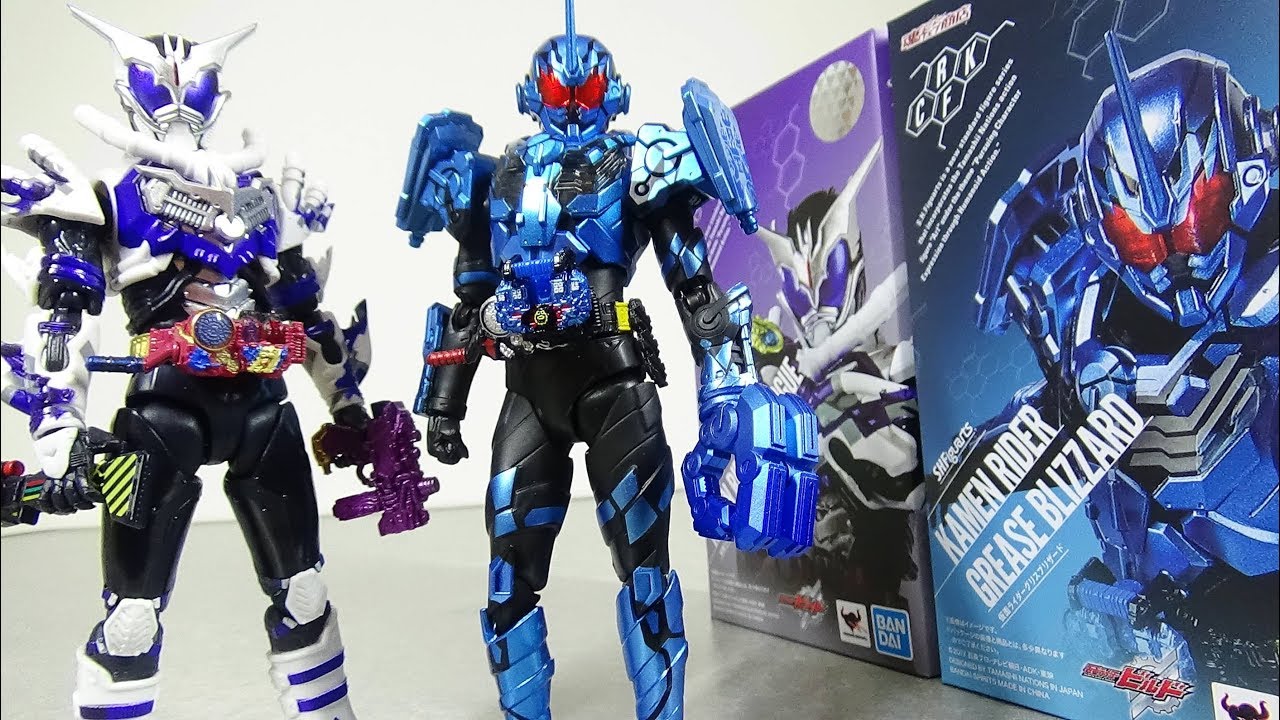 S.H.Figuarts] Kamen Rider Grease Blizzard & Kamen Rider Mad Rogue