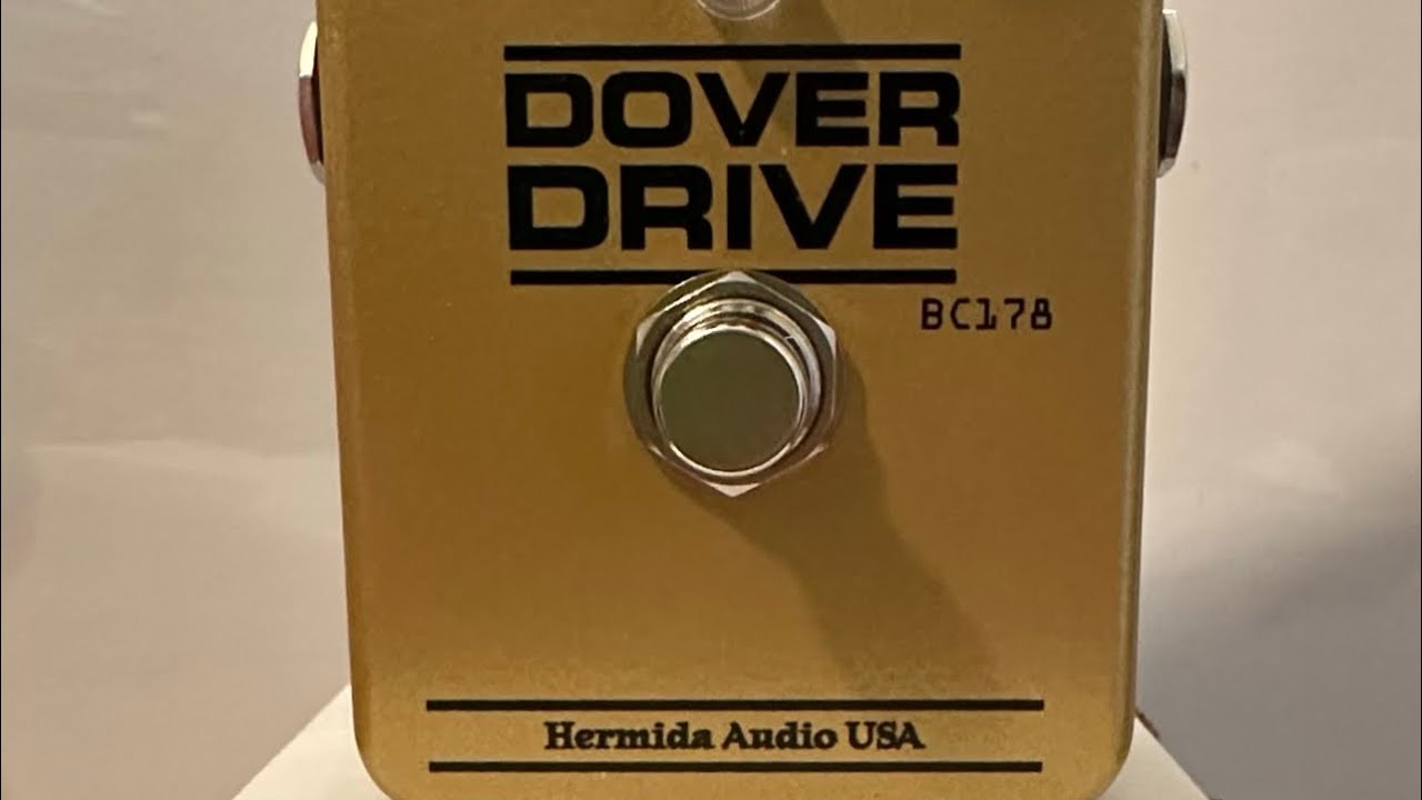Hermida Audio Dover Drive BC178 version overdrive fuzz distortion