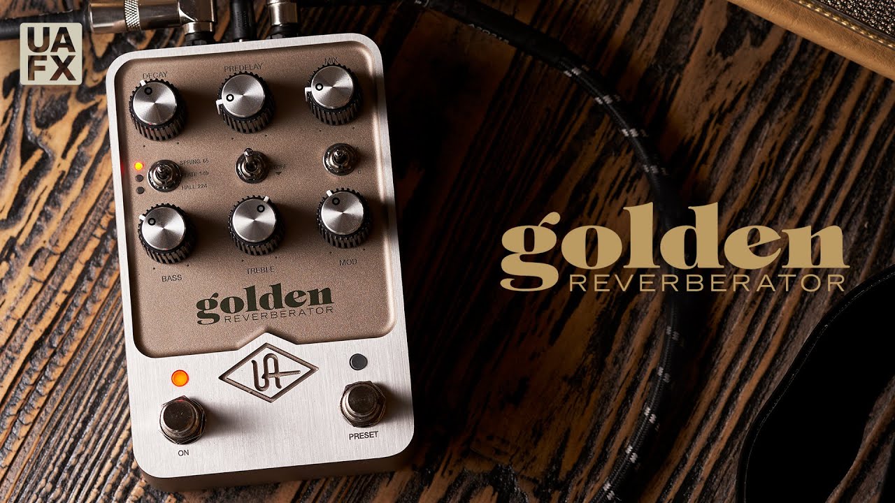 数量限定特価] UNIVERSAL AUDIO UAFX Golden Reverberator 【UAFX2.0