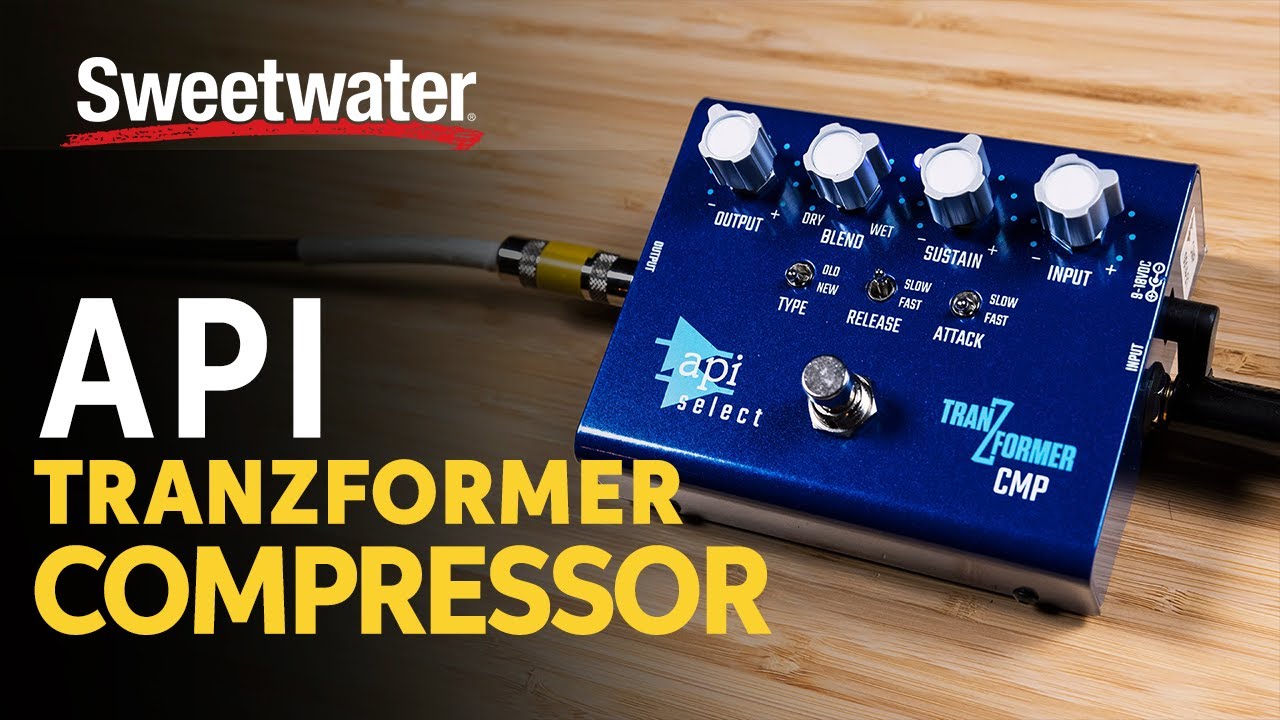 API TranZformer CMP Compressor Pedal Demo - YouTube