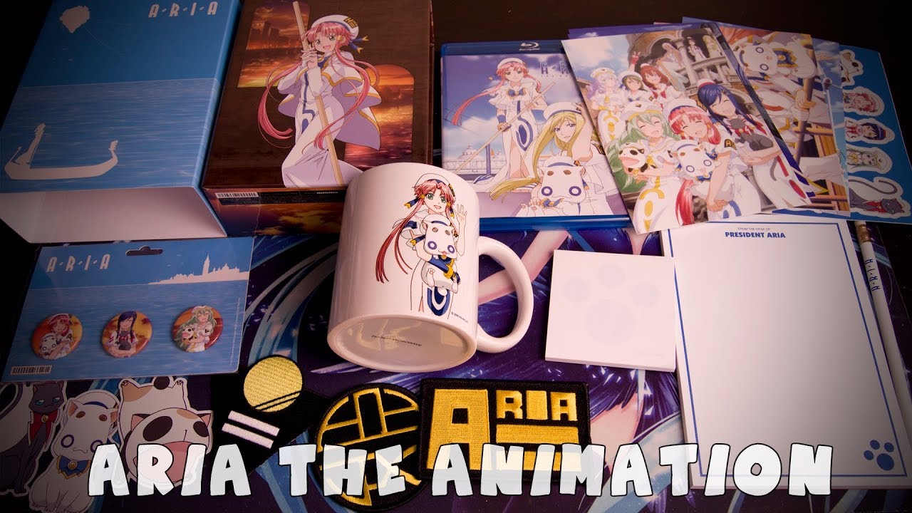 Aria The Animation Blu-ray Unboxing - YouTube