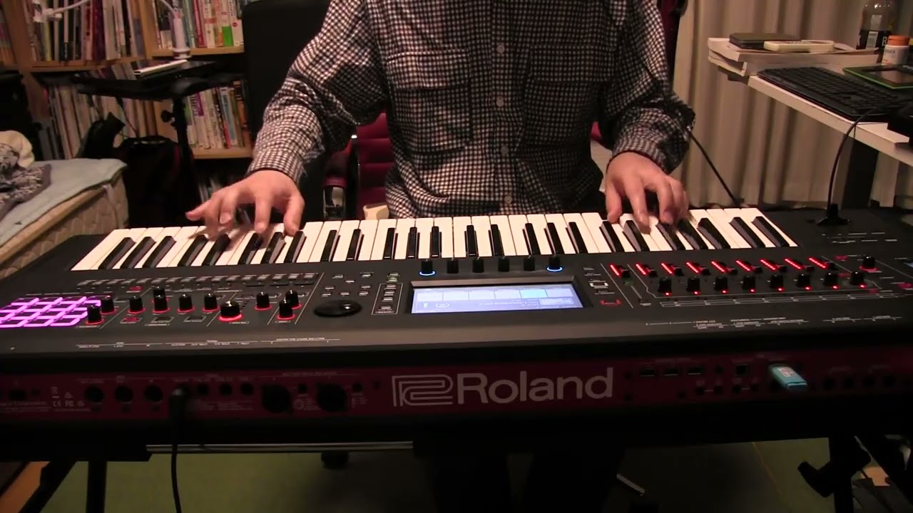 26/02/27 アナログモデリングシンセセッション 演奏 FANTOM EX juno