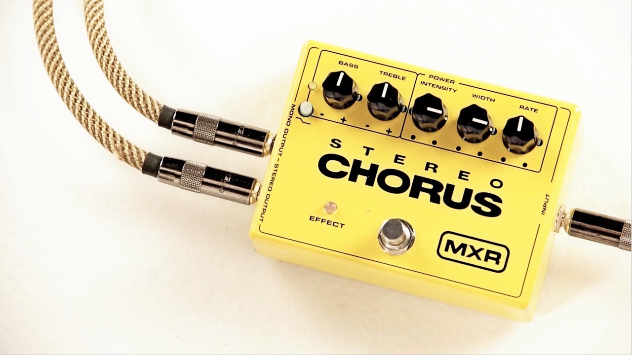MXR® STEREO CHORUS - Dunlop