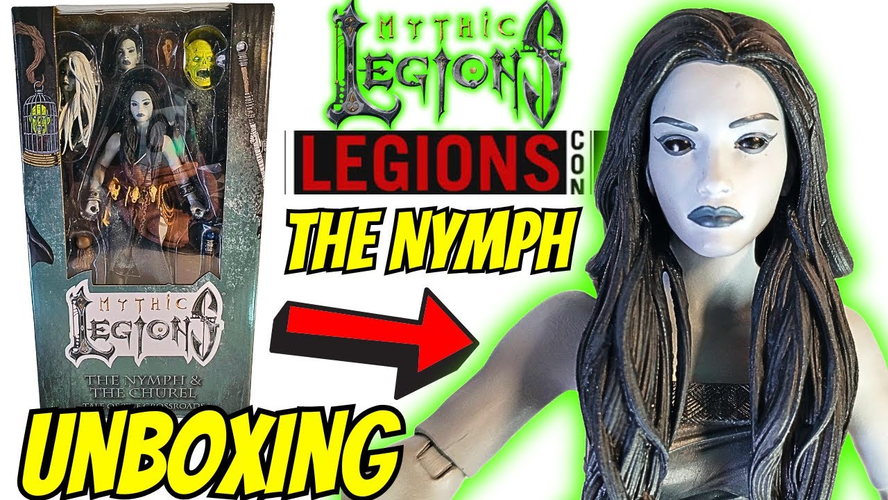 Mythic Legions Tale Of The Crossroads The Nymph Figure UNBOXING
