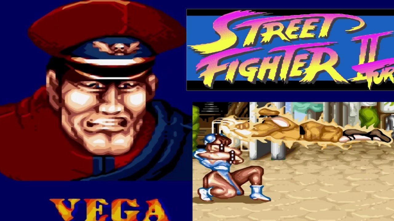 SFC] ストリートファイターⅡ ターボ (Street Fighter II TURBO)ベガ