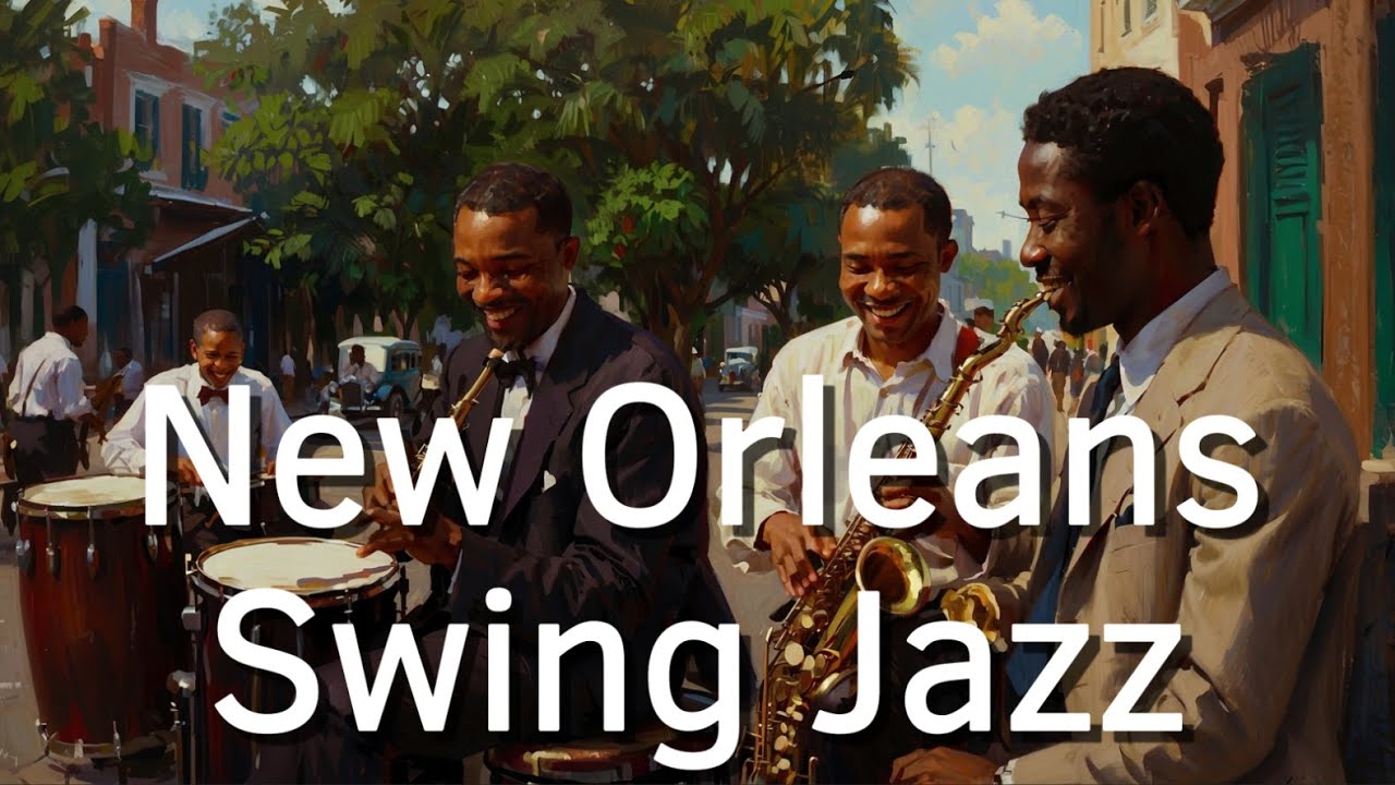 New Orleans Swing JazzⅩ✨[1920', Big Band, Jazz] Jazz's Hometown