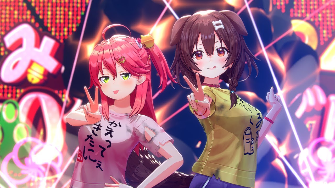 MV] Sakura Miko & Inugami Korone - Mikkorone × Yatteyanyo