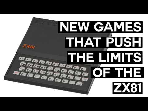 Games That Go to the Screaming Limits of the ZX81 - YouTube