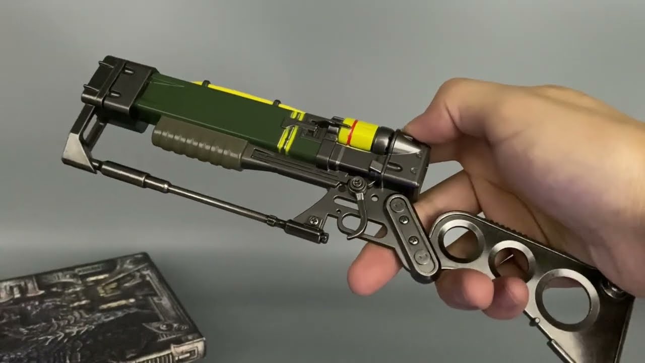Fallout AER9 Lazer Rifle 1:3 Metal Replica Unboxing - YouTube