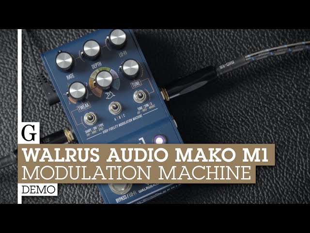 Walrus Audio Mako M1 High-Fidelity Modulation Machine Demo - YouTube