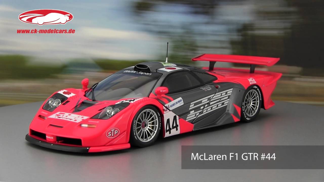 ck-modelcars-video: McLaren F1 GTR #44 24h LeMans 1997 Team Lark