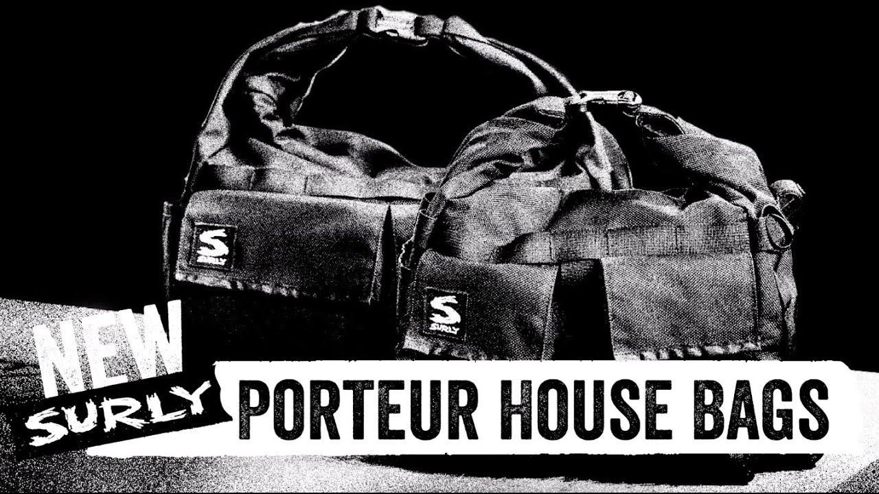 SURLY* porteur house bag 2.0 (black) - BLUE LUG GLOBAL ONLINE STORE