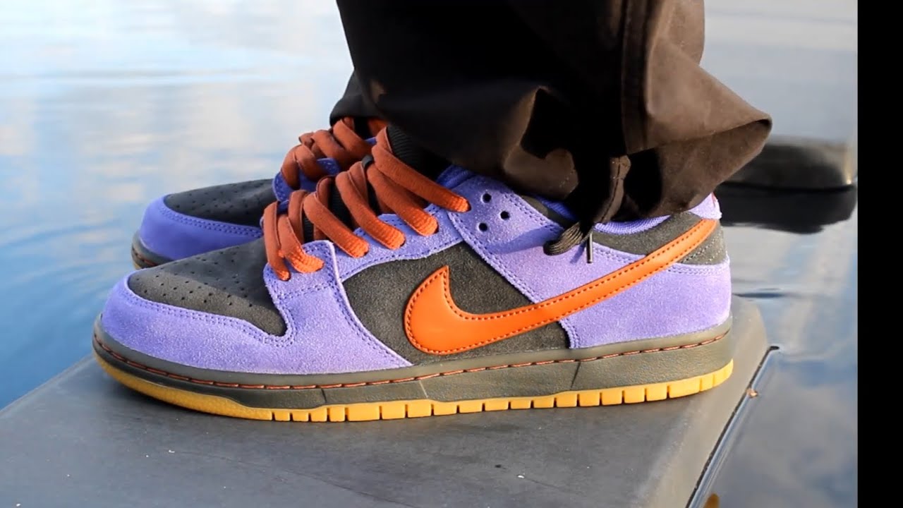 Nike SB Dunk Low Pro Persian Violet Review and on Feet - YouTube