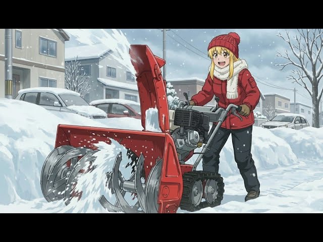 JPCZの直撃を受け大雪警報が出続けている中、こちらの地域で積もった