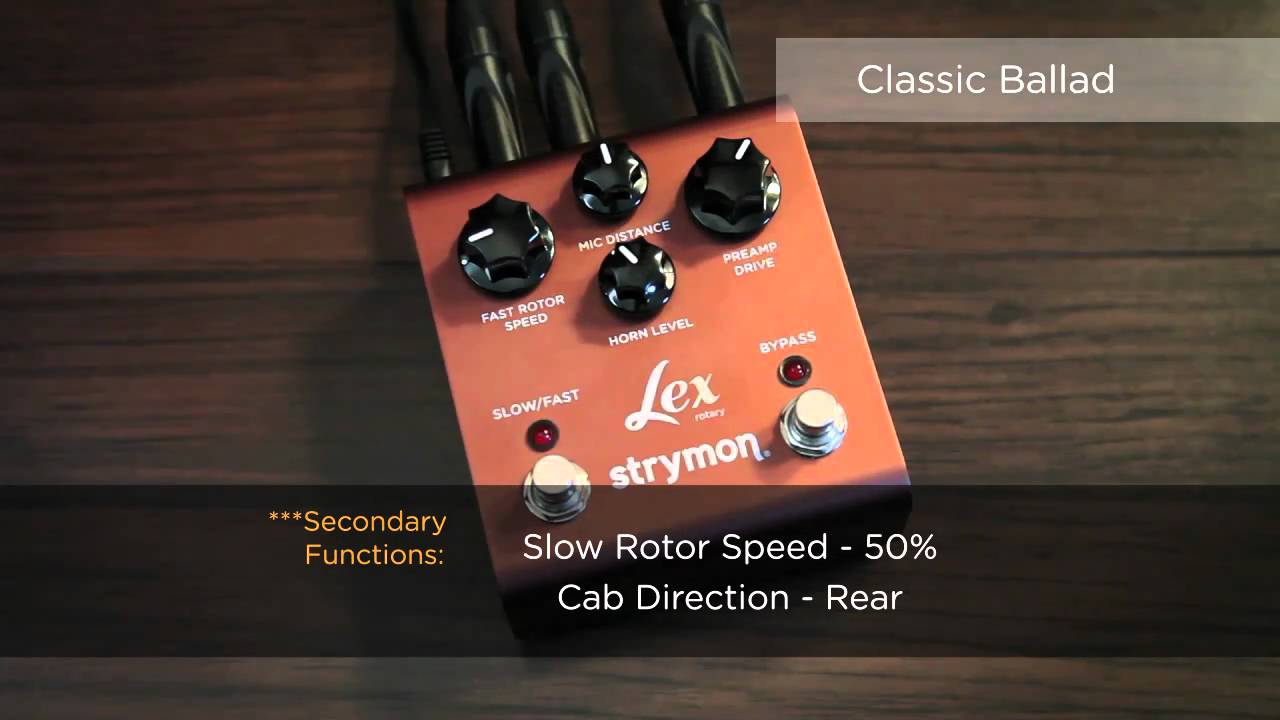strymon | Lex（Gen1） | ロータリー・スピーカー・エミュレーター