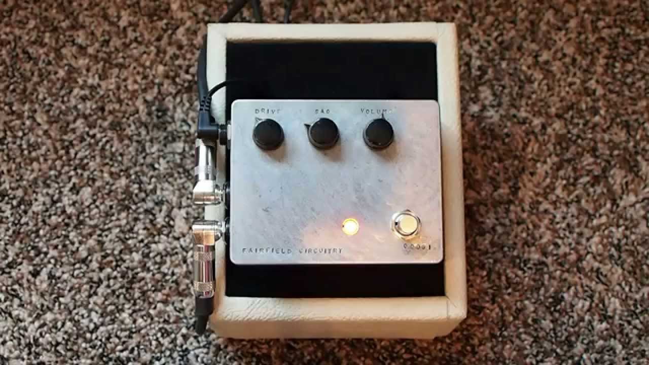 Fairfield Circuitry Barbershop Overdrive - Pedal of the Day