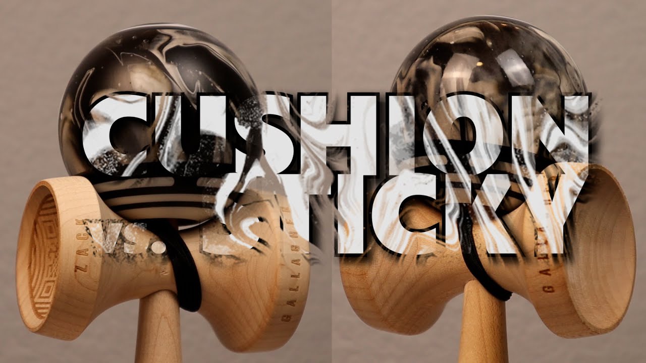 Sweets Kendamas STICKY vs. CUSHION CLEAR Comparison + UPDATED Zack