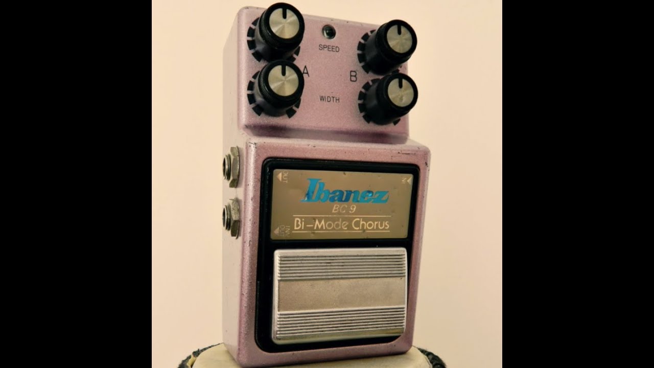 Ibanez BC9 Bi-Mode Chorus 1984 (RECORDED STEREO) - YouTube