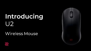 Mouse gaming Zowie U2 Wireless Black, 9H.N4KBE.A2E
