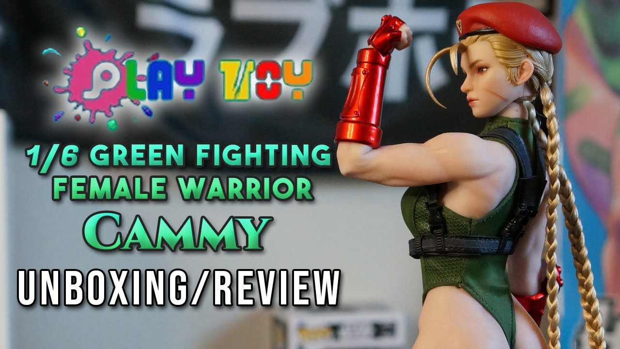 Unboxing Play Toy 1/6 P020-A Green Fighting Female Warrior Cammy
