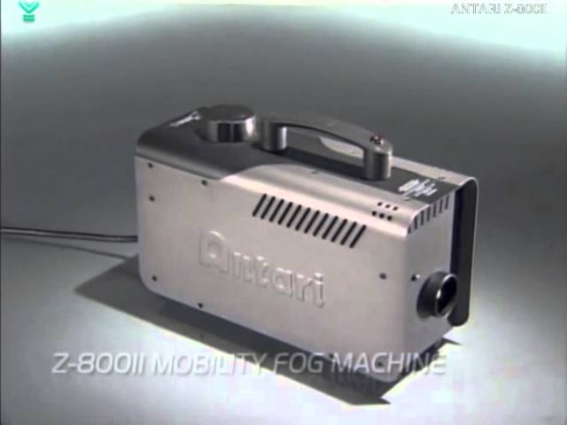 アンタリフォグマシン Z-800II - YouTube