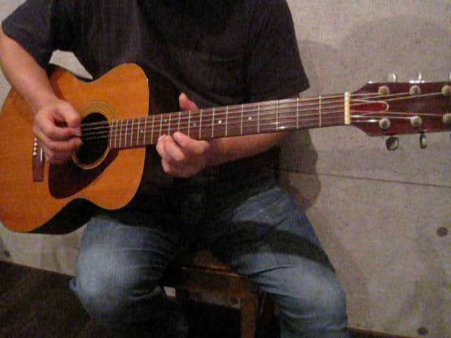 YAMAHA FG-130 / ジャパンビンテージでblues - YouTube