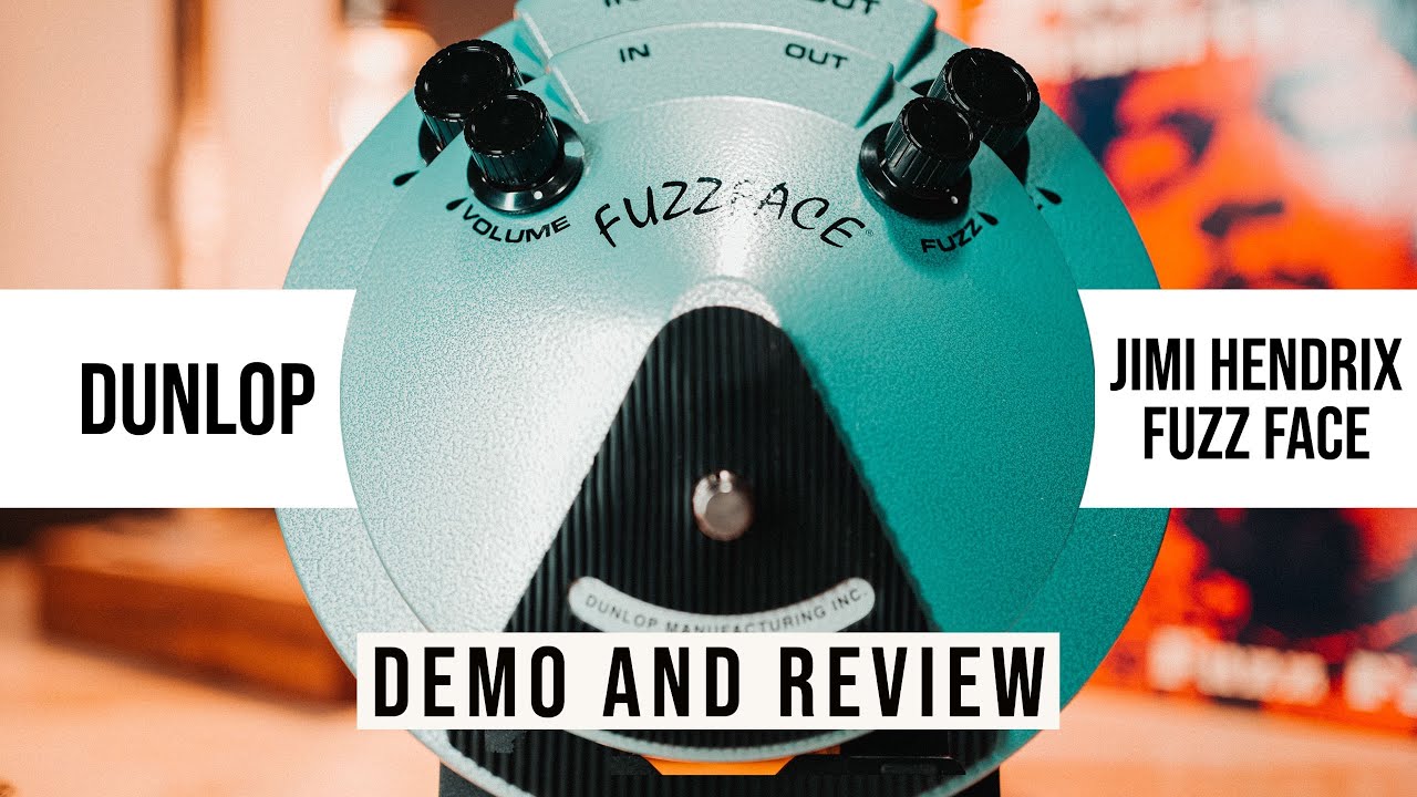 Dunlop JHF1 Jimi Hendrix Fuzz Face Pedal Demo and Review - YouTube