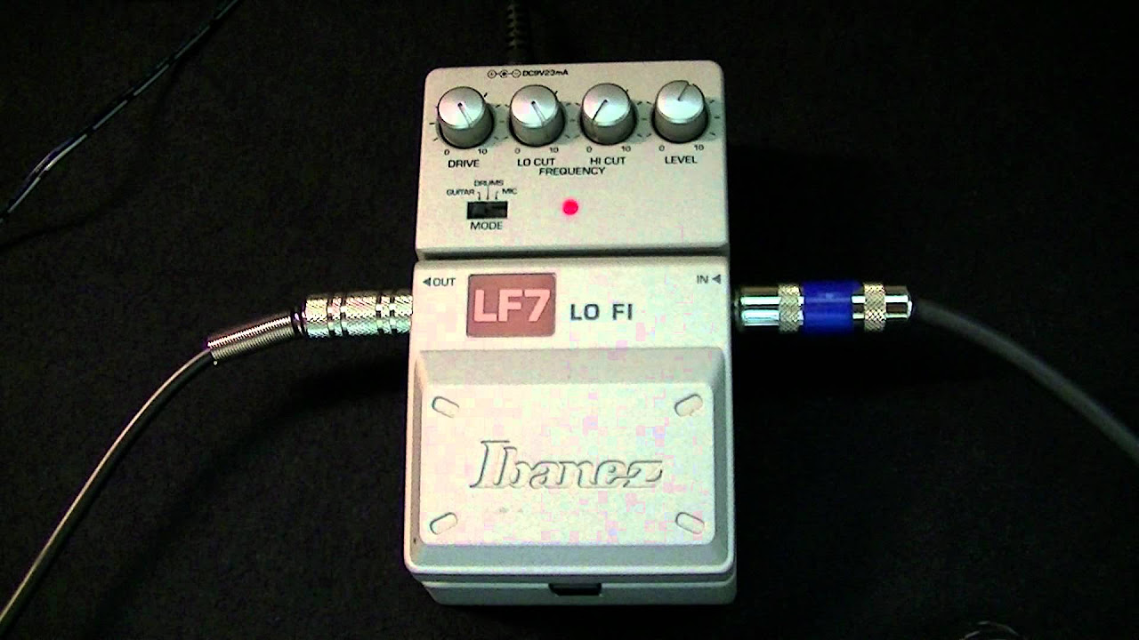 Ibanez LF7 Lo-Fi Pedal Demo ☎️ - YouTube