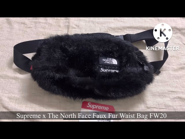 Supreme The North Face Faux Fur Waist Bag FW20 [review] - YouTube