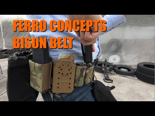 FERRO CONCEPTS】今年のベルトキット【BISON BELT】 - YouTube