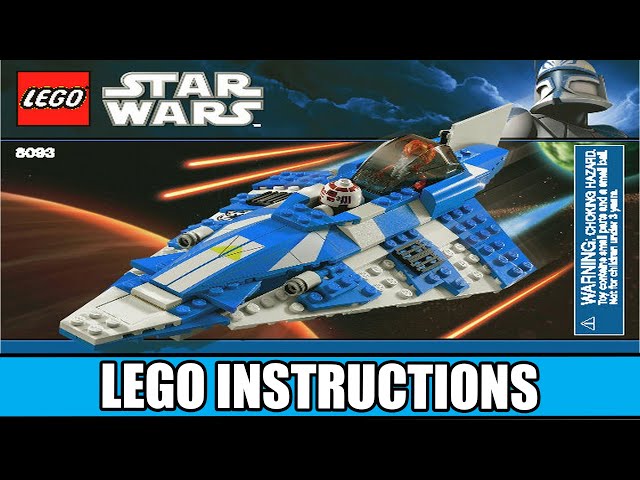 LEGO 8093 Instructions - The Clone Wars - Plo Koon's Jedi