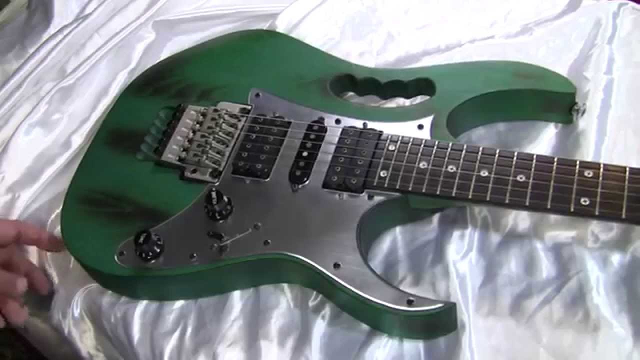 1997年製 Ibanez JEM7BSB Steve Vai Model【TailRock Guitars】 - YouTube