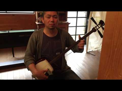 津軽三味線】アコースティック用ピックアップMSPのテスト - YouTube